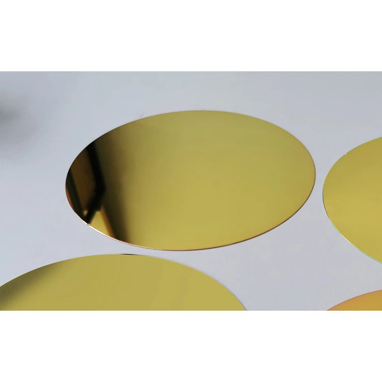 Gold Coated Silicon Wafer